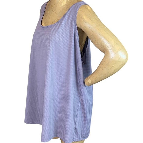Maurices In Motion Activewear Loose Fit Racerback Tank Top Plus Sz 3 #292N - Picture 3 of 8